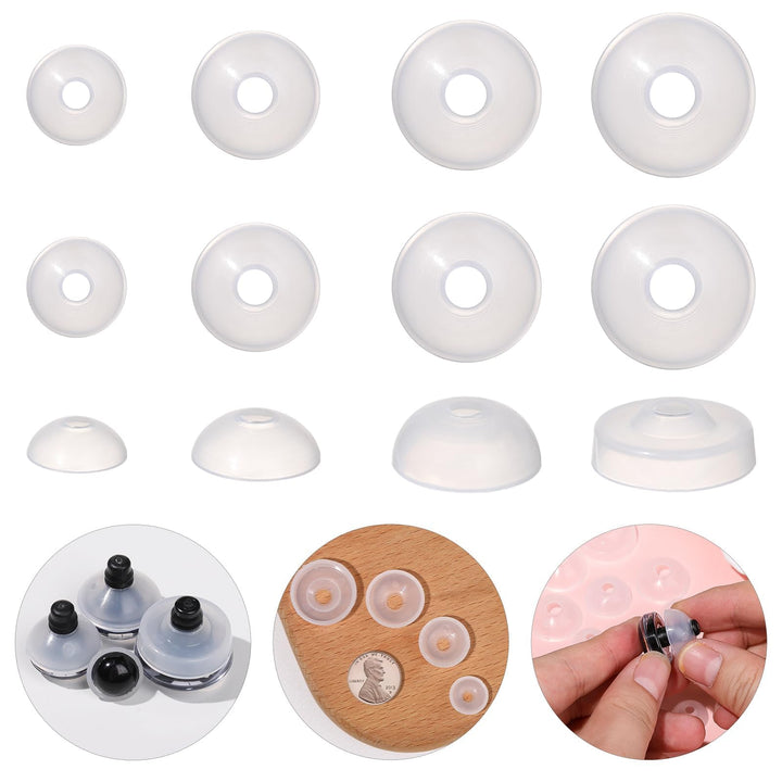 200pcs 14-23mm Washers for Safety Eyes - MUCUNNIA