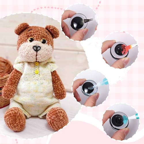 268Pcs 6-30mm Moon Safety Eyes for Crocheting - MUCUNNIA
