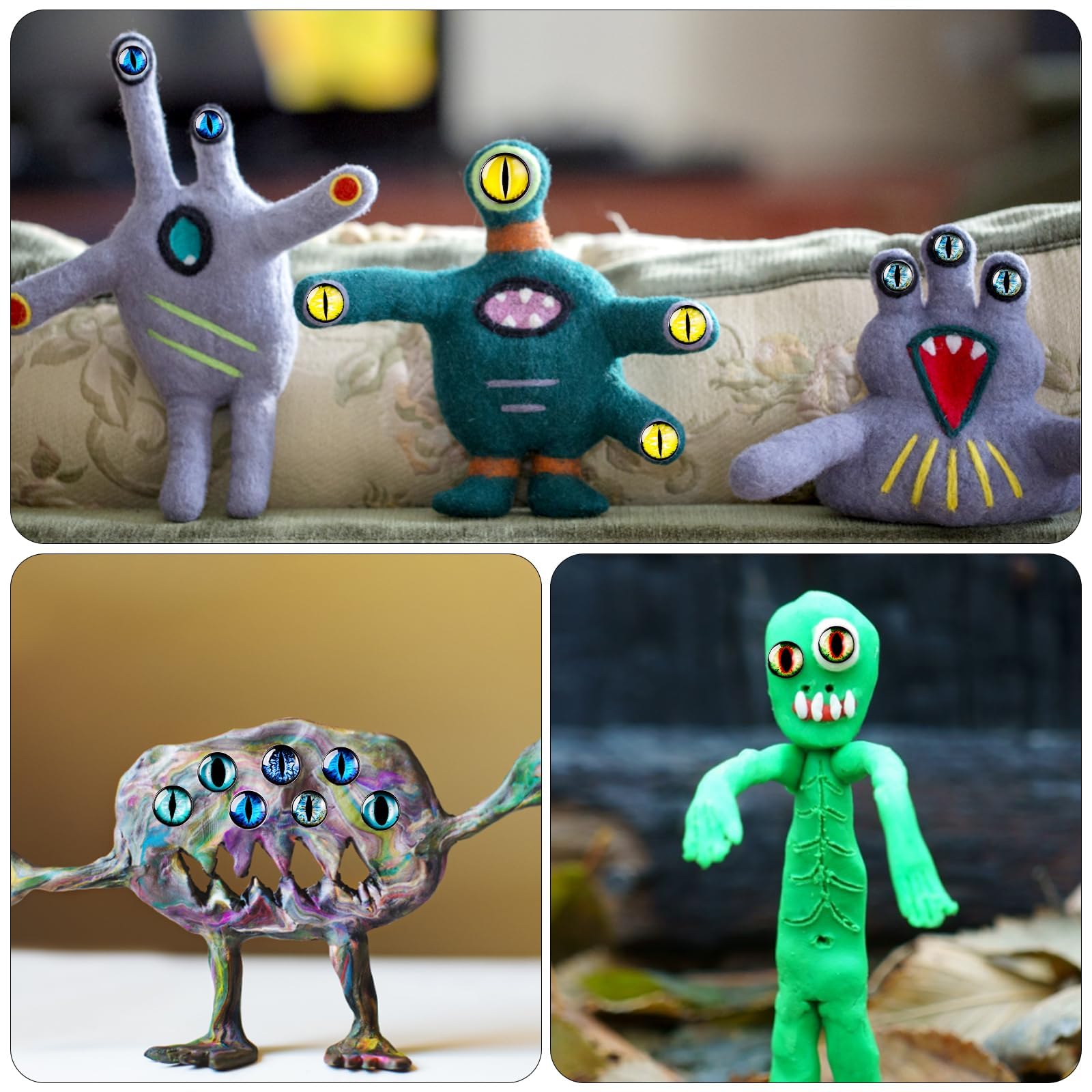 50pcs Dragon Safety Eyes for Crochet | MUCUNNIA