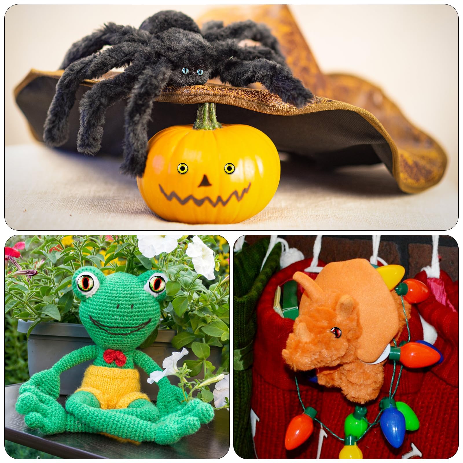 50pcs Dragon Safety Eyes for Crochet | MUCUNNIA