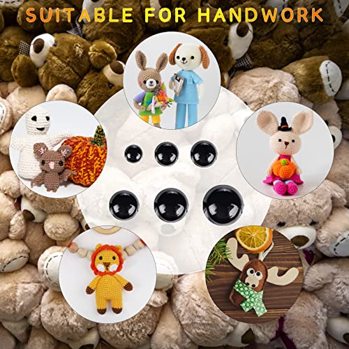 700 Pcs Safety Eyes with Washers for Amigurumi - MUCUNNIA